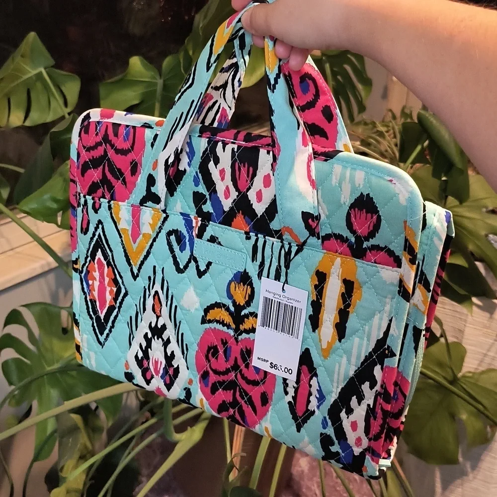 Vera Bradley Multicolor Quilted Cosmetic Case